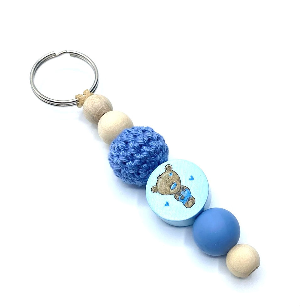 Schlüsselanhänger Bärchen ohne Personalisierung