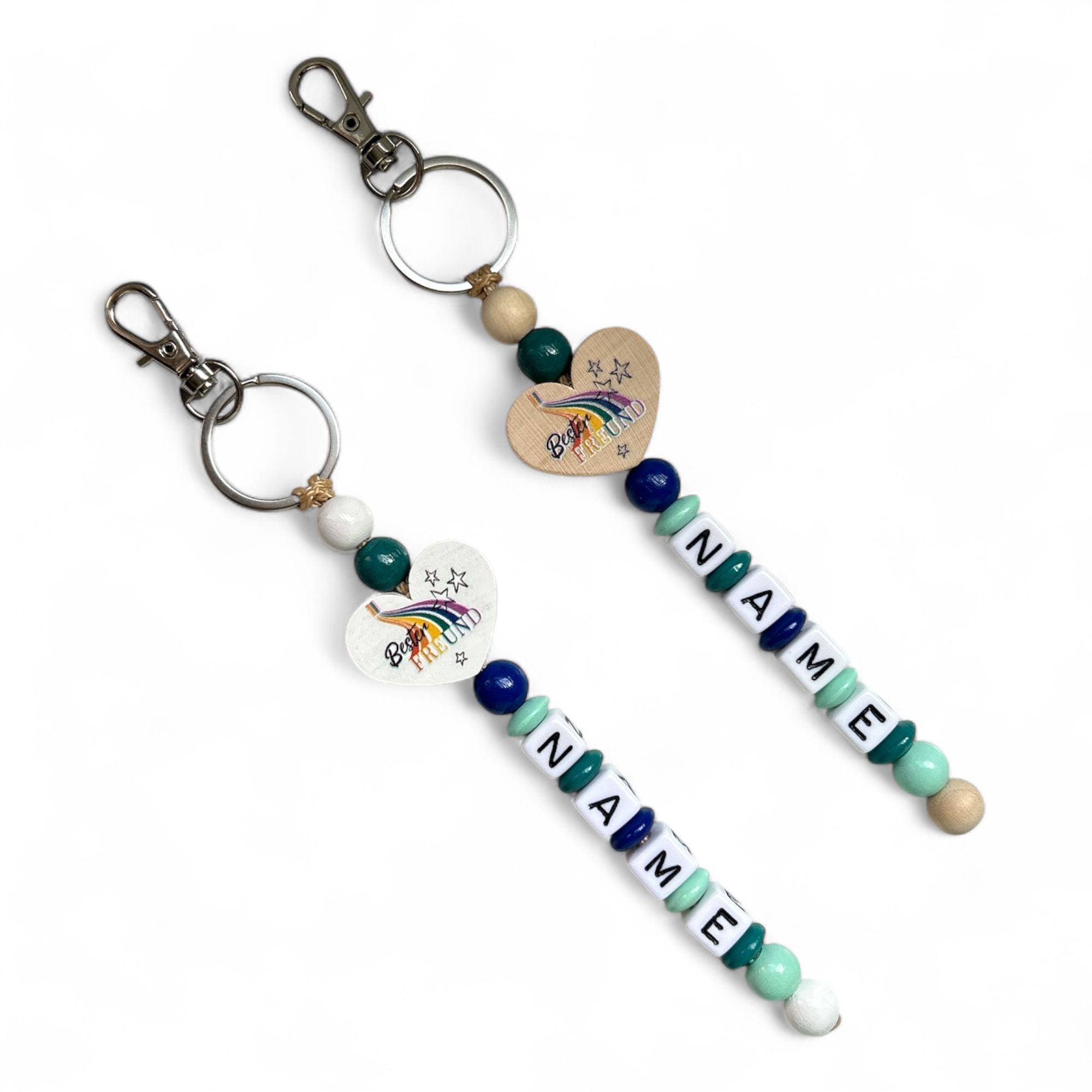 Herzanhänger Bester Freund - personalisierte Geschenkidee