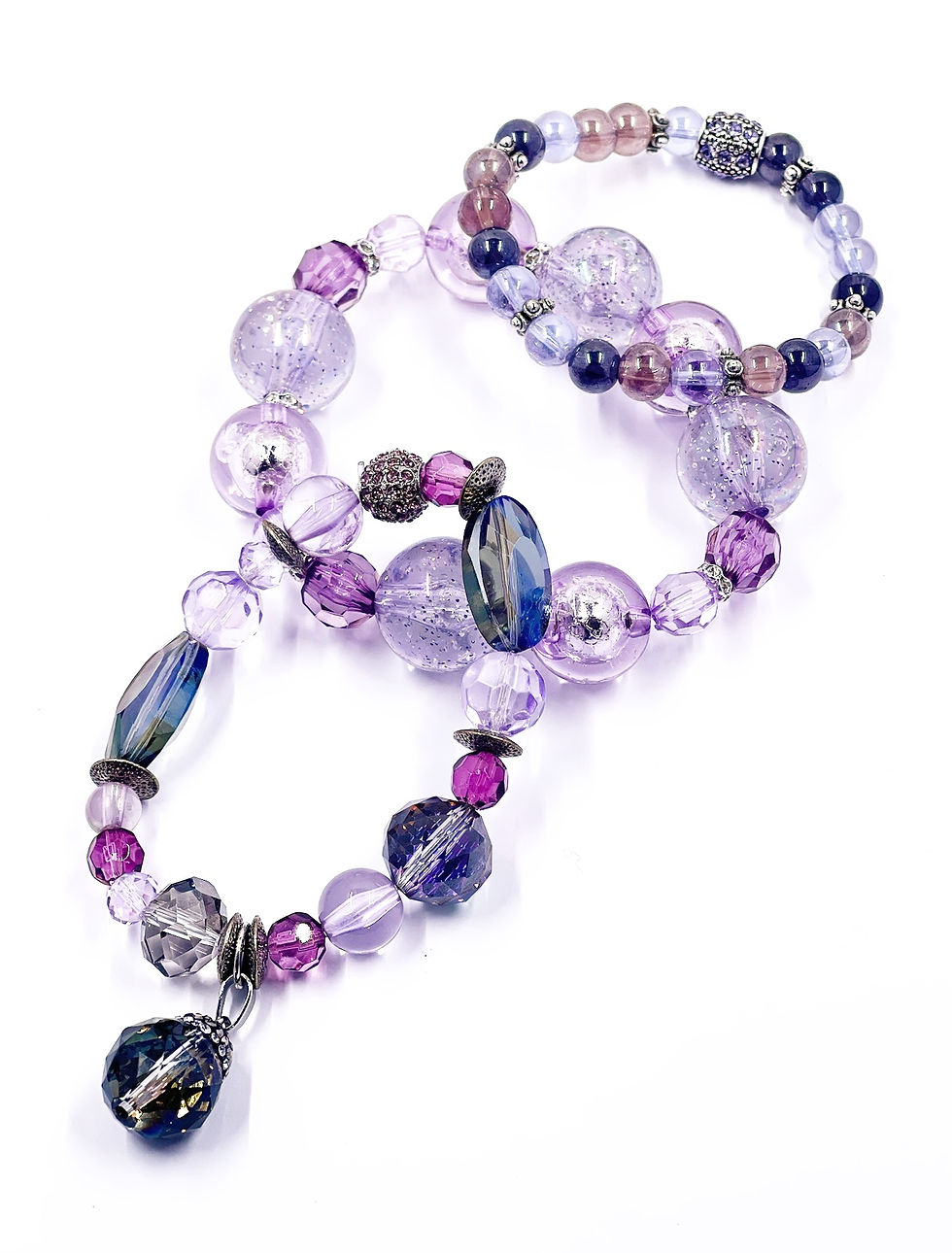 Thumbnail: Purple/Iridescent Bracelets