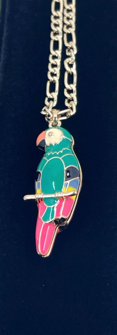 Thumbnail: Tropical Parrot Necklace