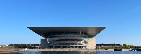 Copenhagen Opera House seen from the water