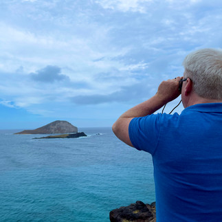 view from Makapu’u Lighthouse trail, Oahu, Hawaii