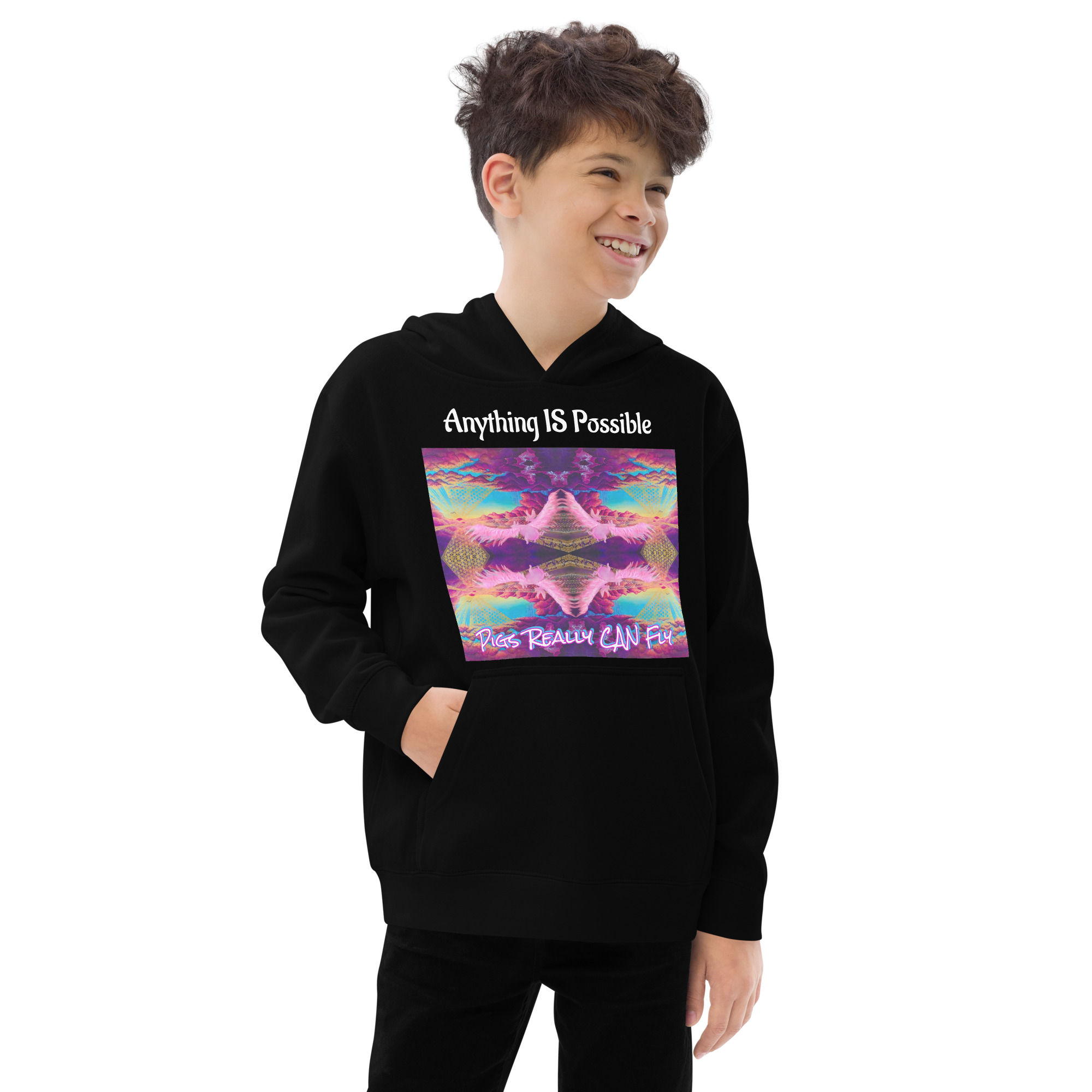 Anything is Possible Kids Hoodie