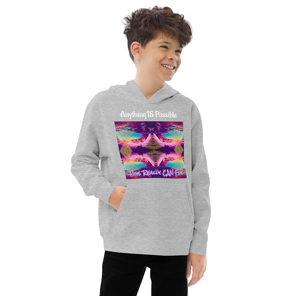 Thumbnail: Anything is Possible Kids Hoodie