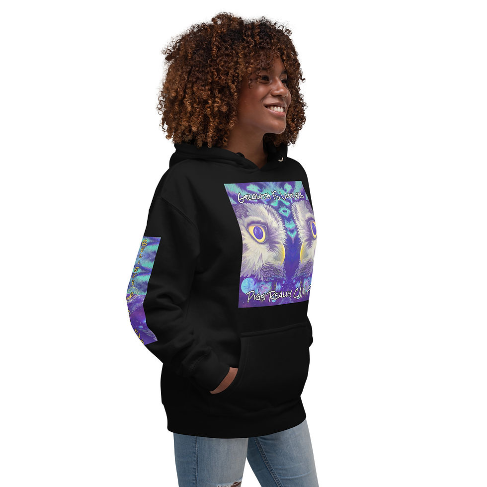 Thumbnail: "Growth is Limitless" Cotton Hoodie