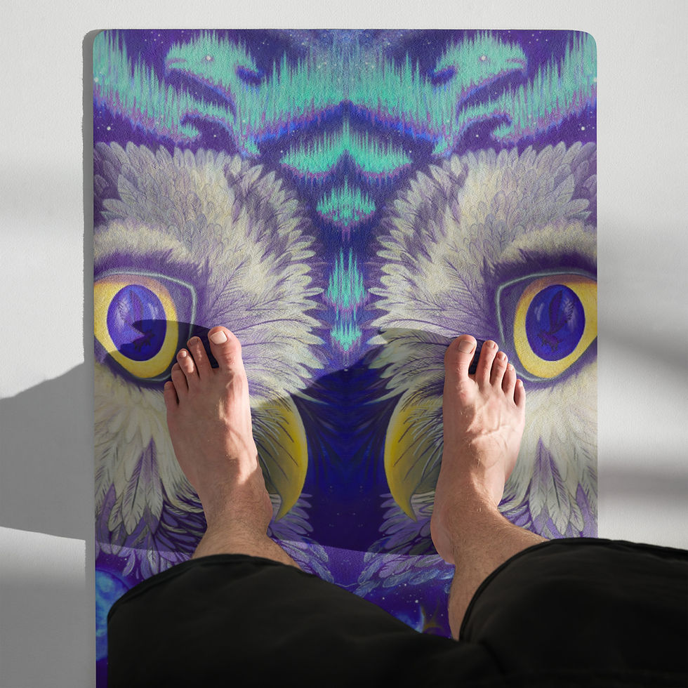 Thumbnail: It's Owl Good! Yoga mat