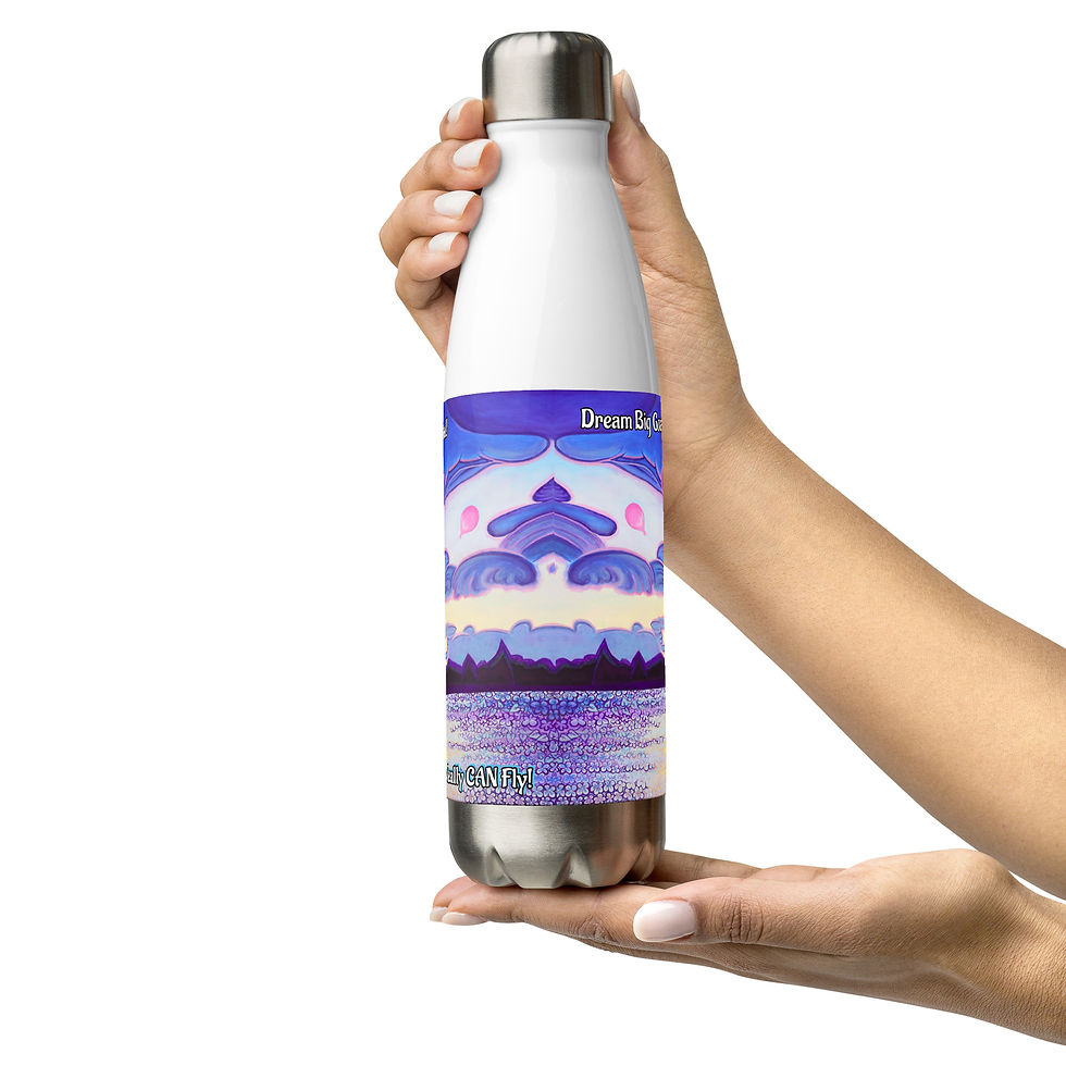 Thumbnail: Dream Big Stainless Steel Water Bottle