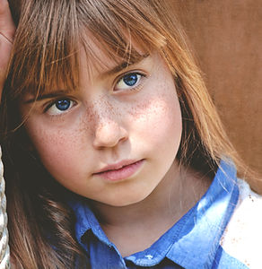 Girl Holding Rope