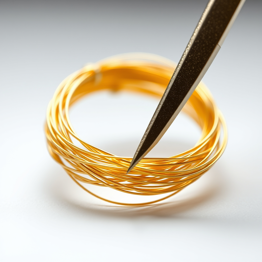 thick gold wire and tweezer around it.jpg