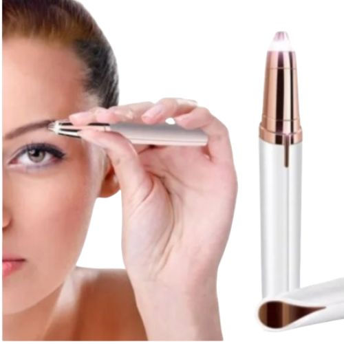 Caneta depiladora de sobrancelha (indolor)