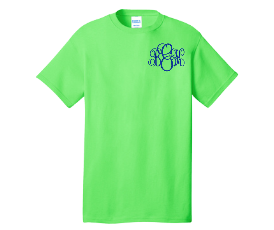 Thumbnail: Monogrammed Neon T-Shirt