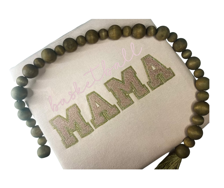 Thumbnail: MAMA Faux Chenille Sweatshirt