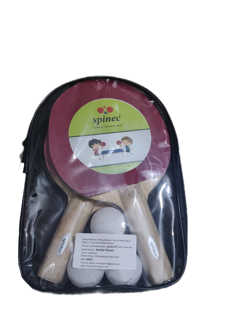 Spinec Rookie Table tennis Playset