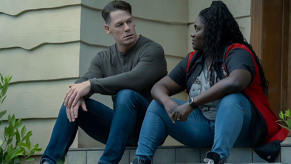 John Cena and Danielle Brooks in HBO Max's Peacemaker Season 2 | Image via Warner Bros. Discovery