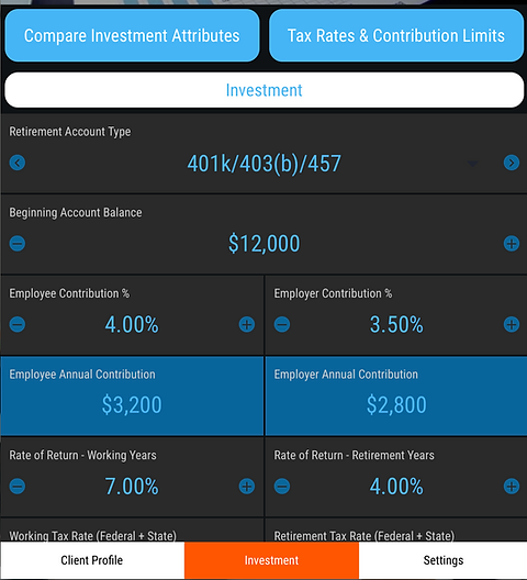 401k investment calculator top