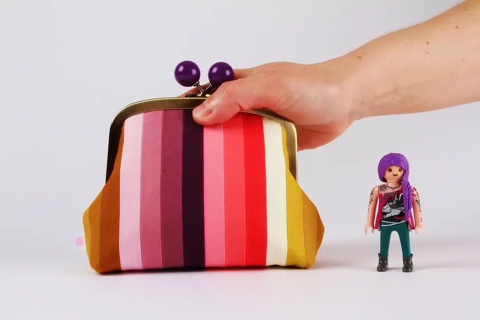 Thumbnail: Color bobble - Patchwork happy stripes