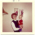 1964 the author as a baby held by his mother