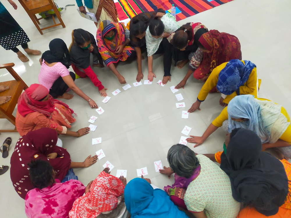 Interactive activities helped the girls learn