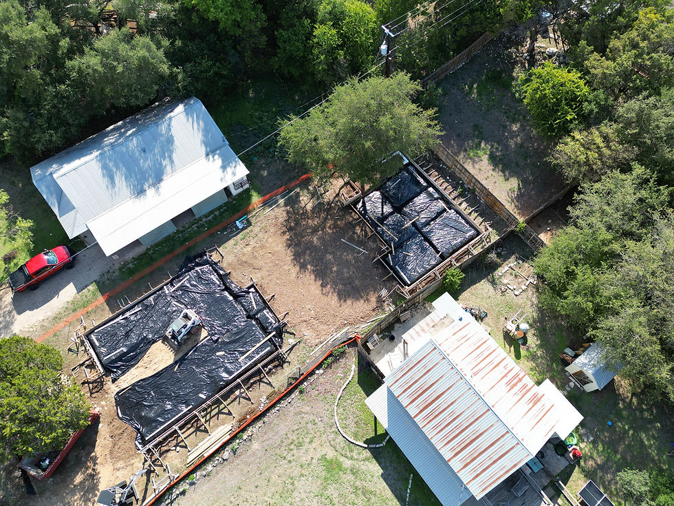 Waterproofing and Grade Beams