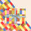 Thumbnail: Colourful Squares Wrapping Paper Sheets