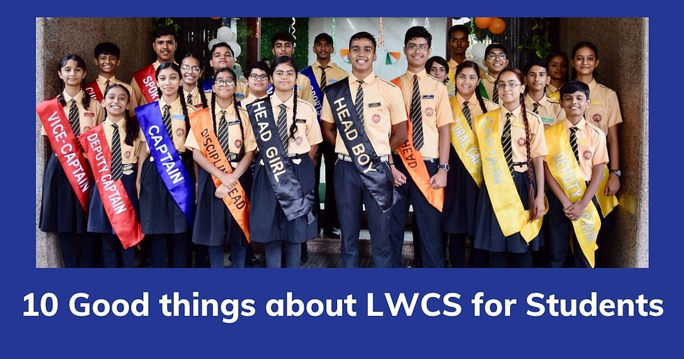 10 good things about LWCS for students