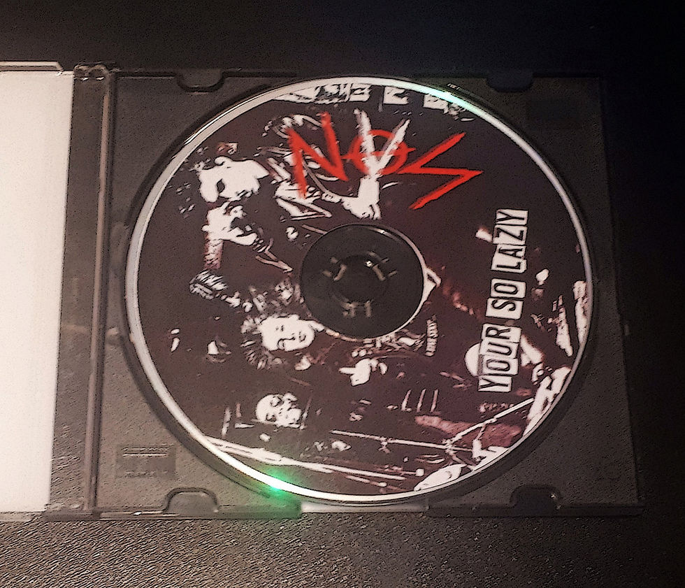 Thumbnail: NVS - Your So Lazy CD (Limited Edition) SIGNED