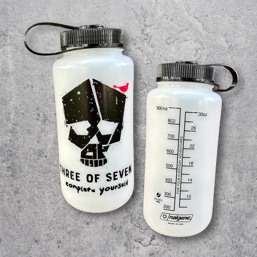 3 of 7 Project branded Nalgene water bottle