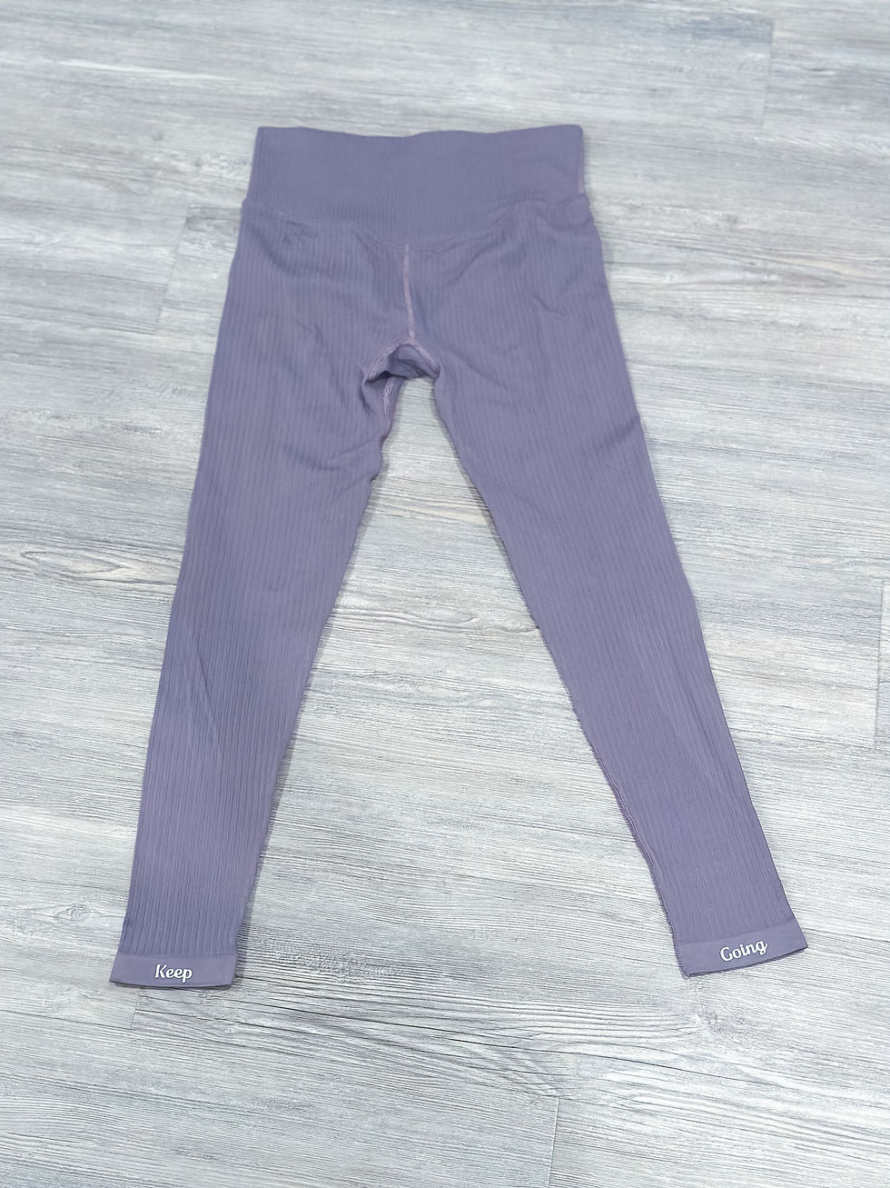 Thumbnail: We Got This Keep Going Ribbed Leggings