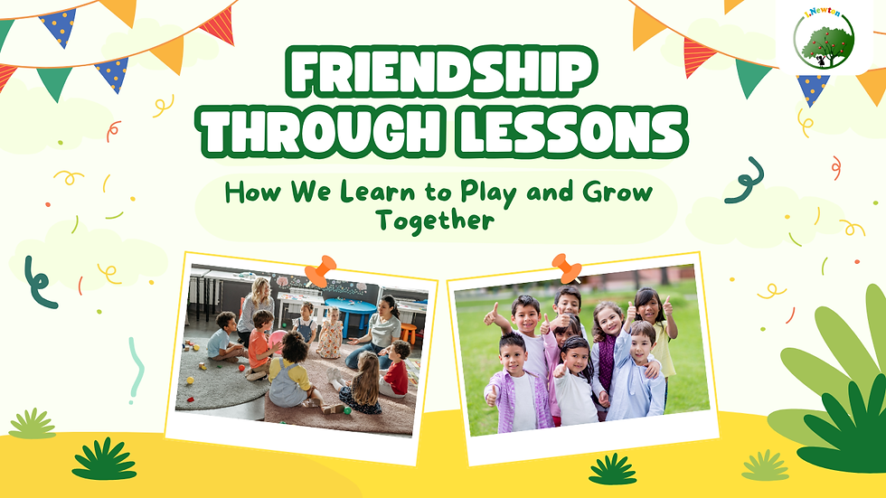 🤝 Friendship Through Lessons: How We Learn to Play and Grow Together 💛