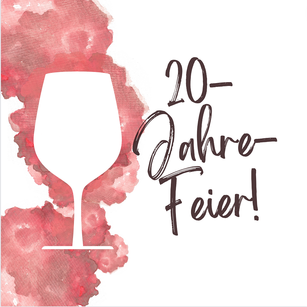 20 Jahres Feier