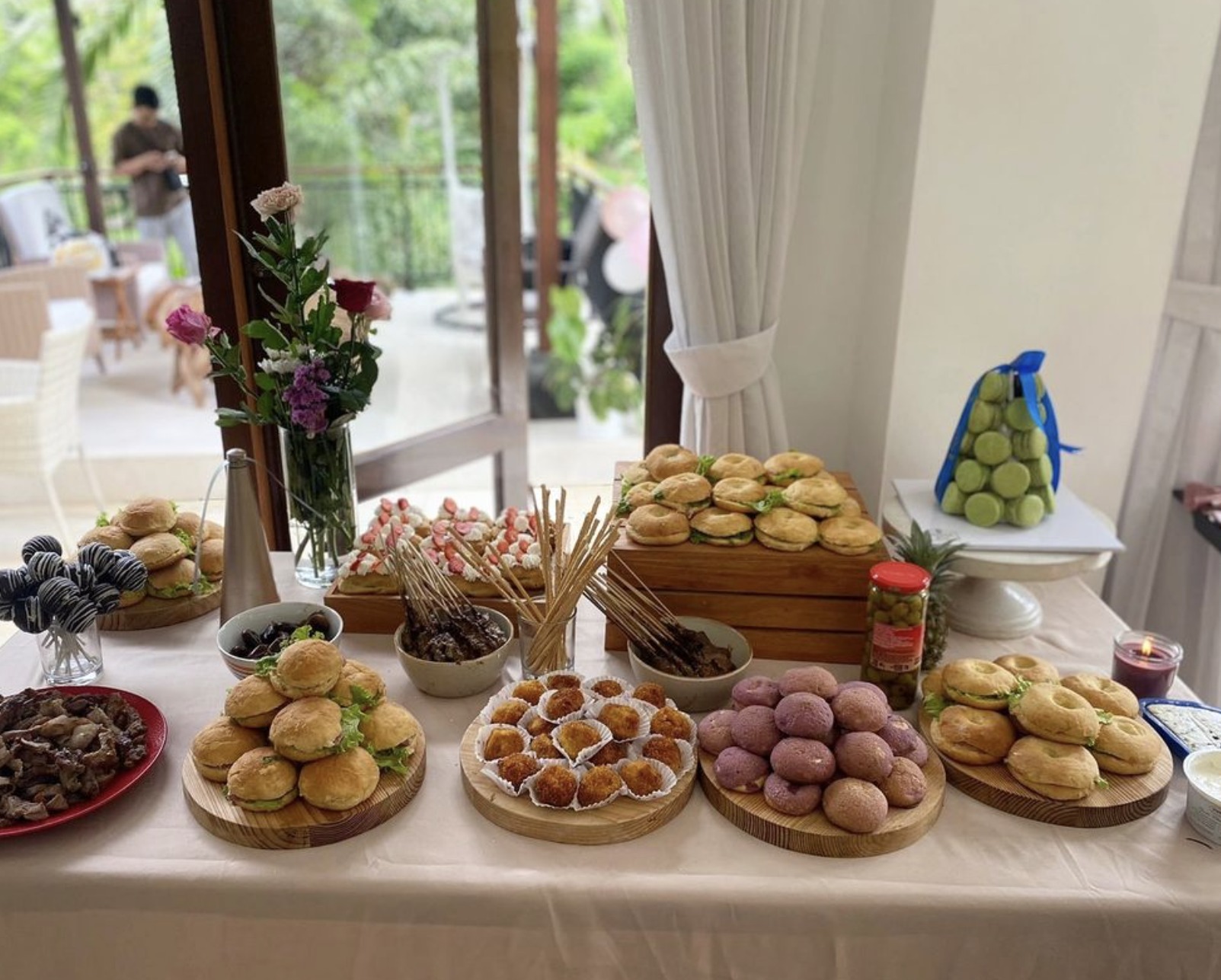 Arranged Food and Objects