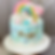 Unicorn cake 