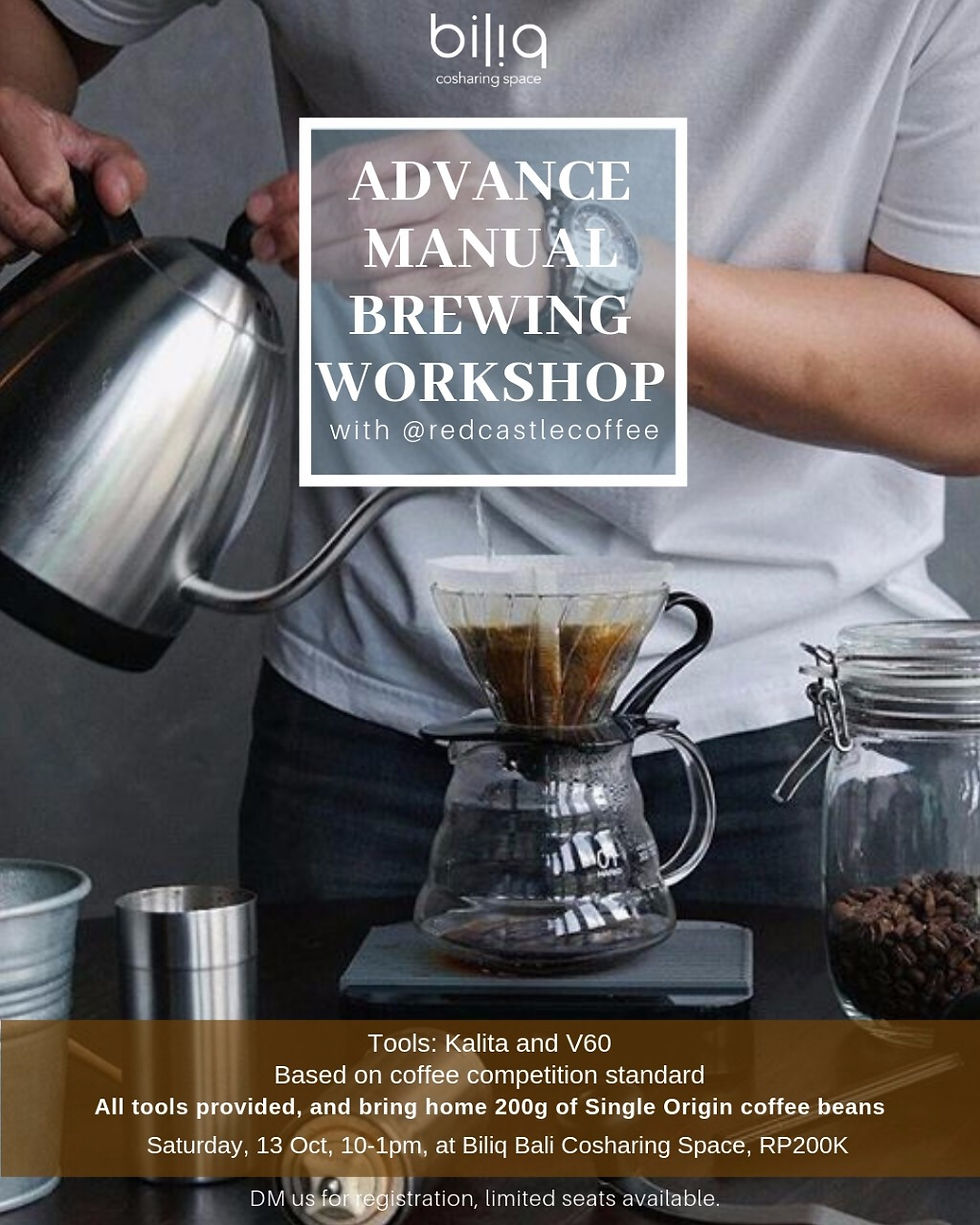 Advance Manual Brewing Workshop