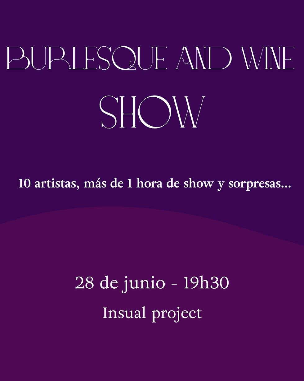 BW SHOW - 28 de junio