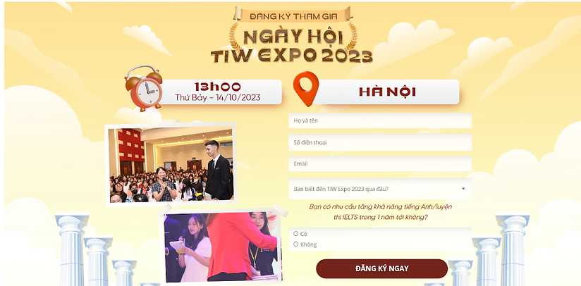 MỌI THỨ BẠN CẦN BIẾT VỀ THIẾT KẾ WEBSITE GIÁO DỤC 4 Biểu mẫu được bố cục đẹp mắt, rõ ràng