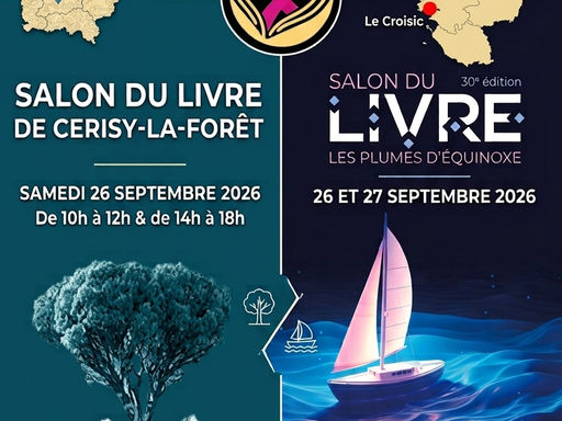 26 et 27 septembre 2026, deux salons : dans les Pays de la Loire et en Normandie !