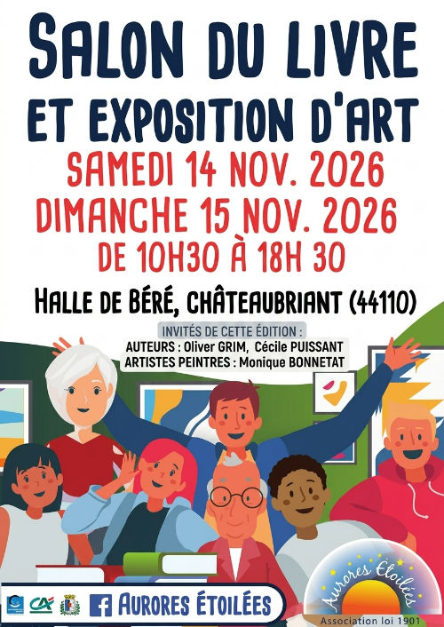 10e et dernier Salon du livre et exposition d'art de Chateaubriant (44110)