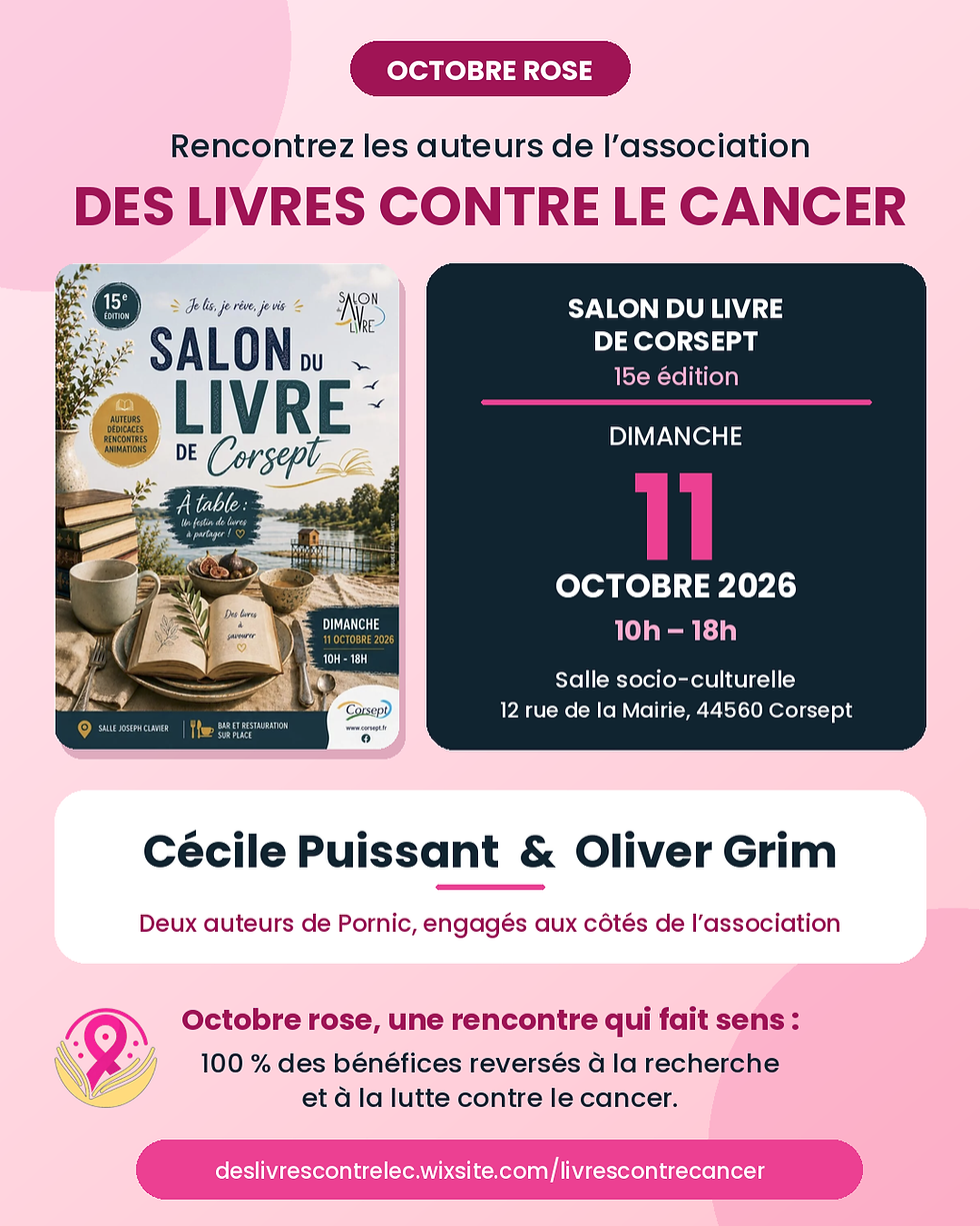 Salon du livre de Corsept - dimanche 11 octobre 2026 (44560)