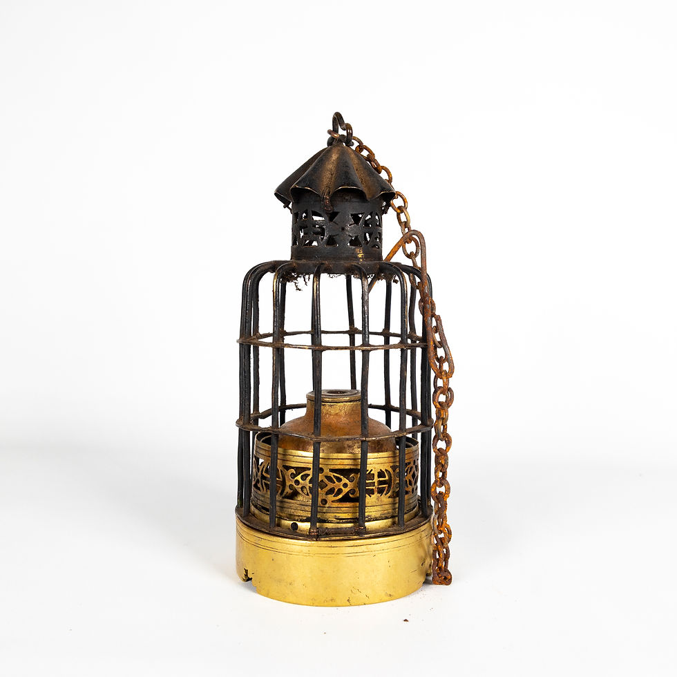 Thumbnail: Teeb Kawm Noog | Chinese Hanging Opium Lamp #1