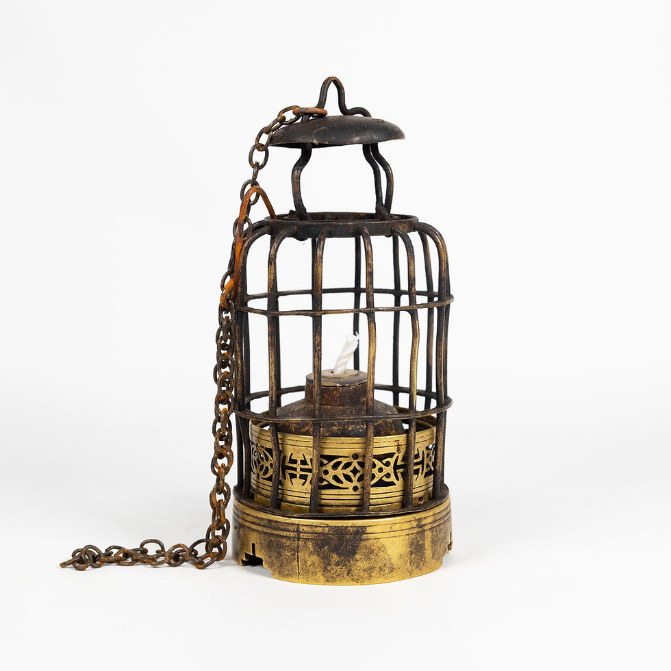 Thumbnail: Teeb Kawm Noog | Chinese Hanging Opium Lamp #4