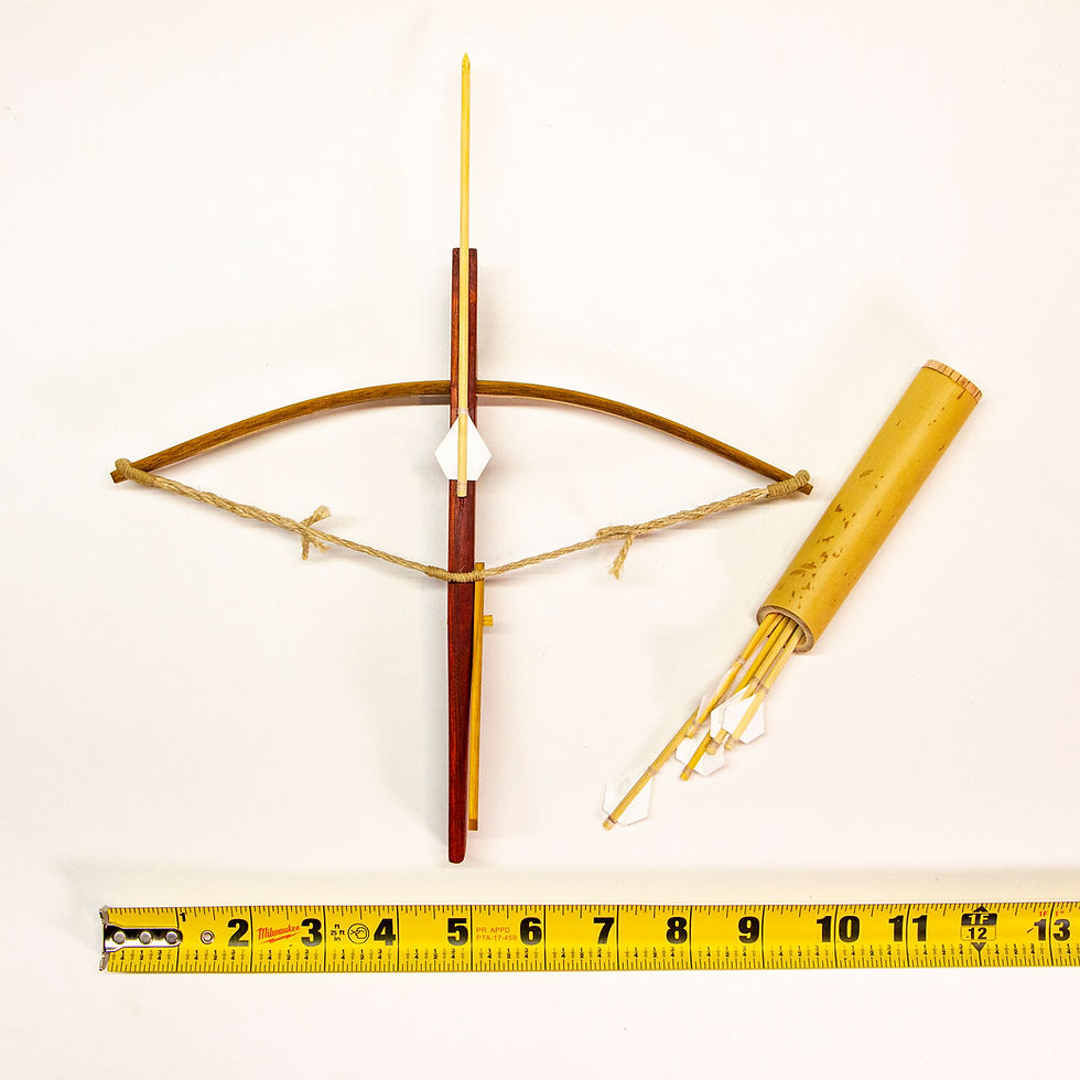 Thumbnail: Mini Hmong Crossbow | Bloodwood Stock