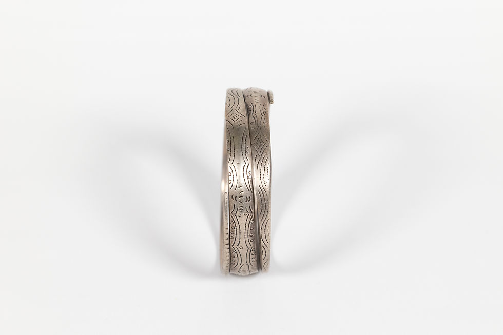 Thumbnail: Tooj Npab Teg | Silver Bracelet