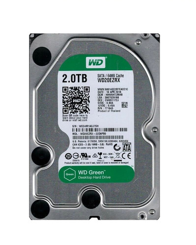 WD 2TB WD Caviar Green Hard Drive
