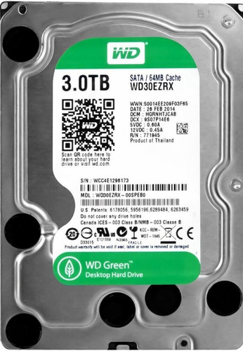 3TB WD WD30EZRX Hard Drive | Eco-Tech Waterloo