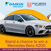 No joke! Here's your chance to win a Mercedes-Benz A200.