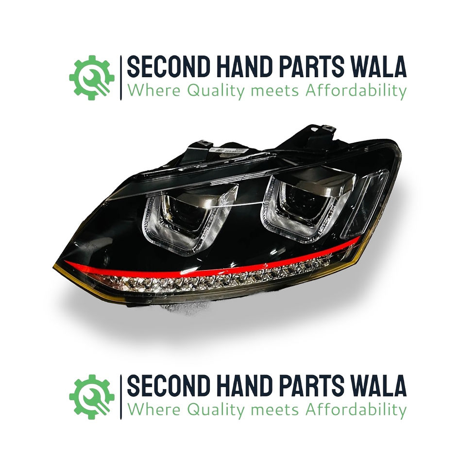 VW Custom Uu Headlights (Red Line)