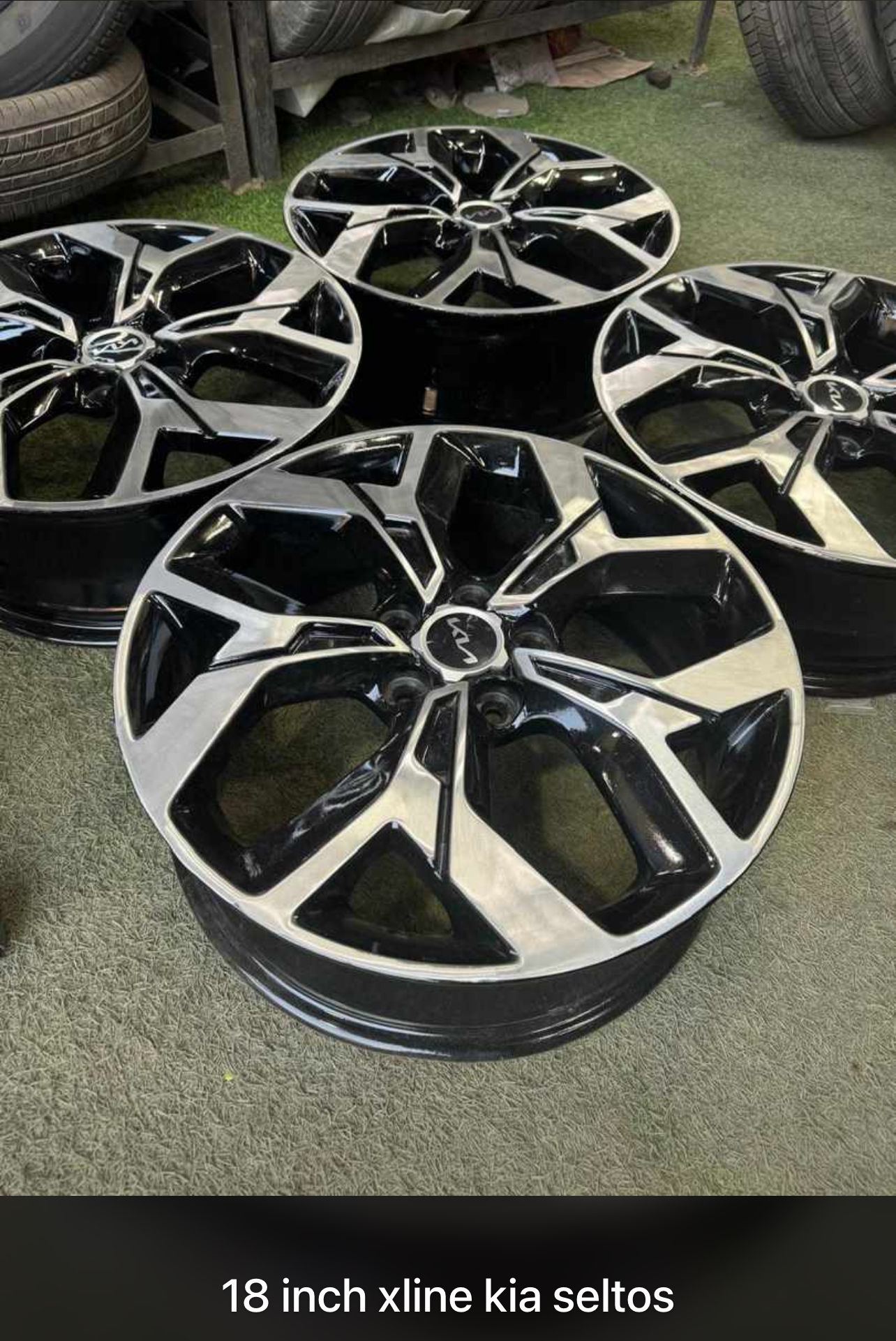 18" Xline Original KIA Alloys ( 4 Alloys)