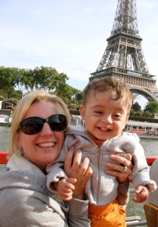 Brady in Paris Seine cruise 09