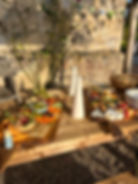 grazing table