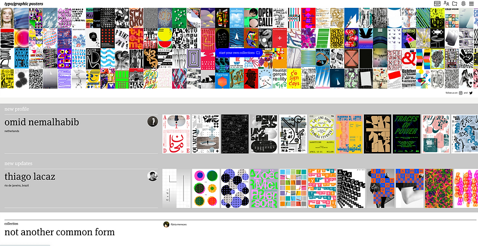 Typographic Posters clsstudio.online